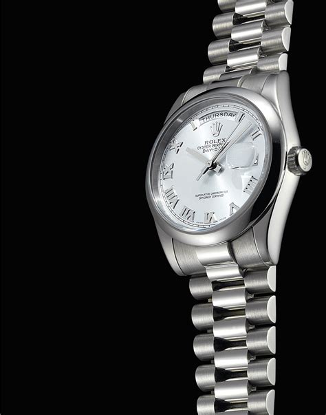 rolex oyster platinum wristwatches